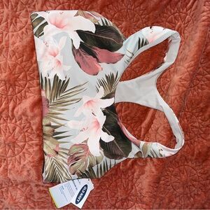 Old Navy Tropical Floral Sports Bra